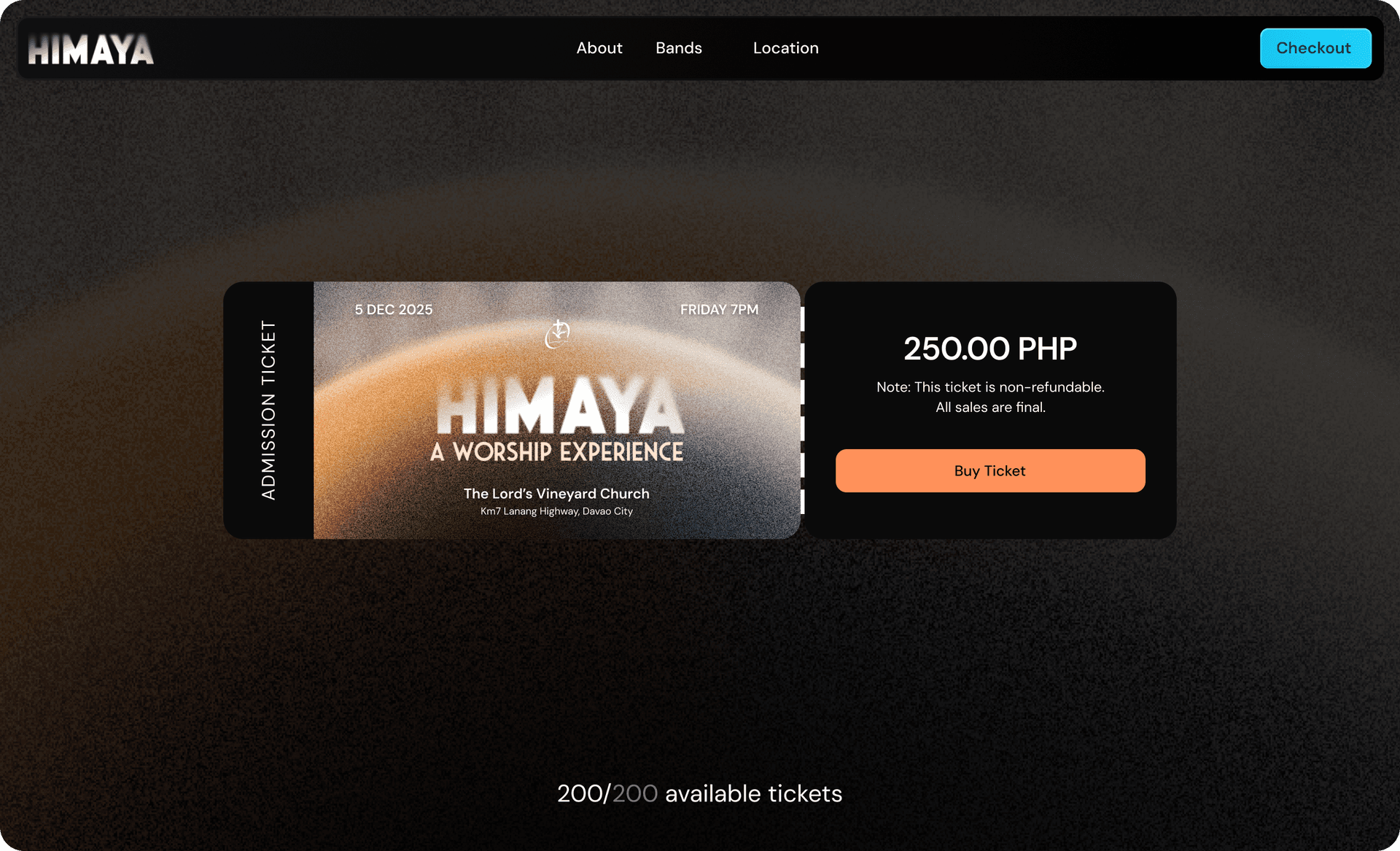 Himaya event page
